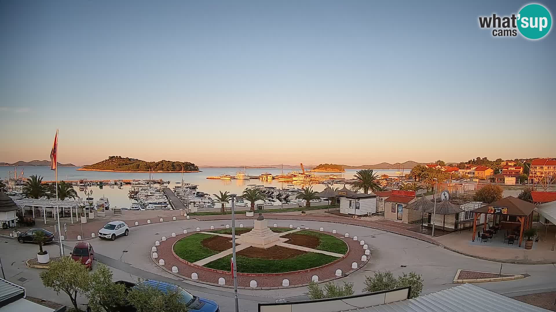 Pakoštane – Blick von der Villa Ljubica