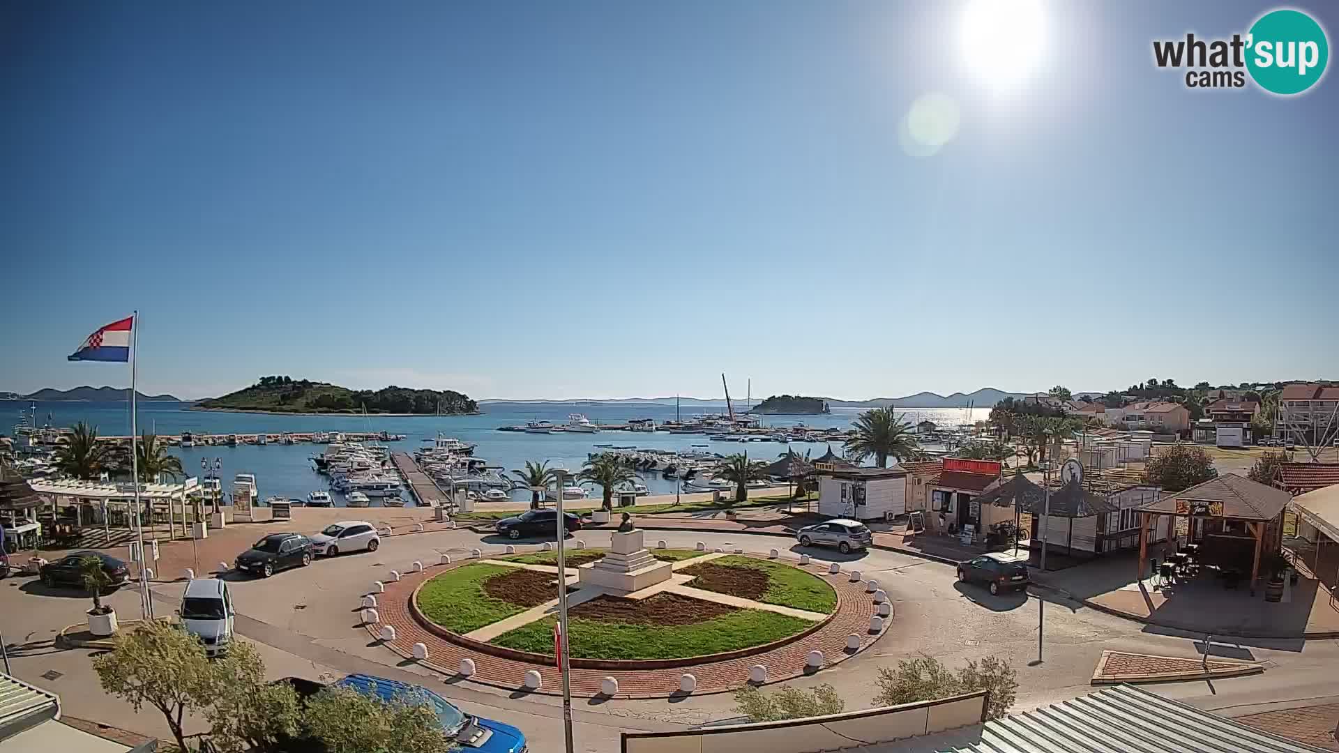 Pakoštane – Vista desde la villa Ljubica