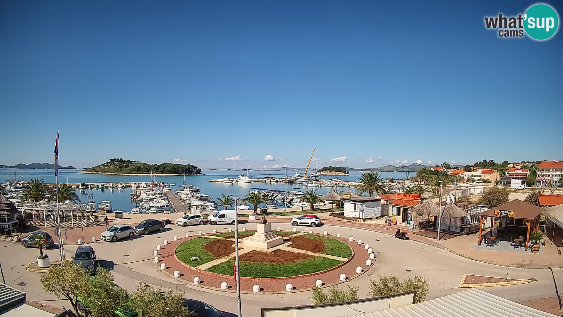 Pakoštane – Pogled iz Vile Ljubica