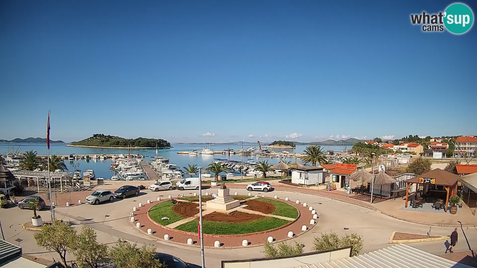 Pakoštane – Blick von der Villa Ljubica