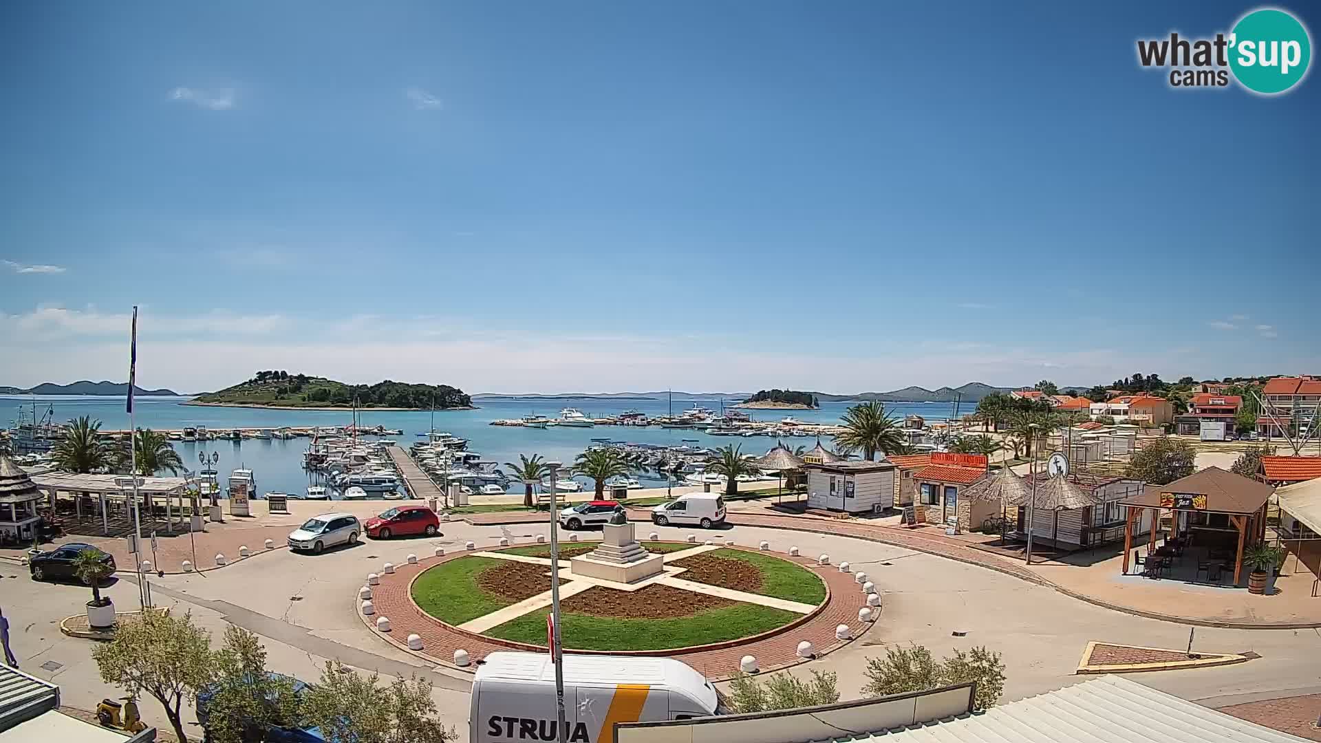 Pakoštane – Pogled iz Vile Ljubica
