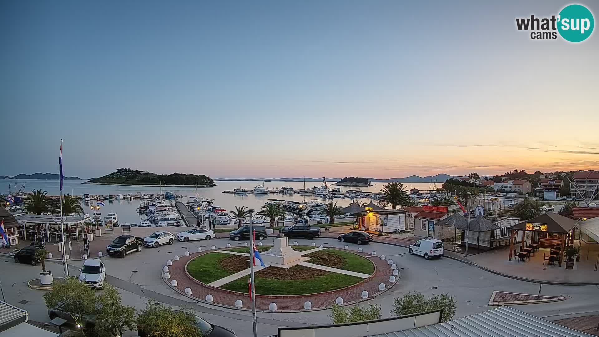 Pakoštane – Pogled iz Vile Ljubica