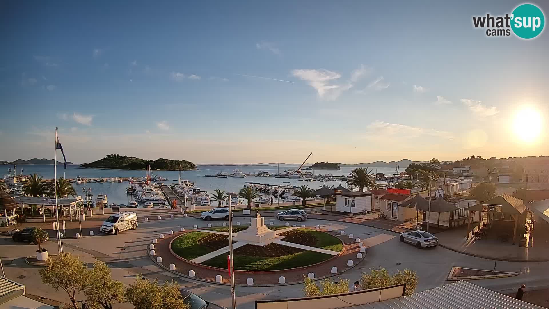 Pakoštane – Pogled iz Vile Ljubica
