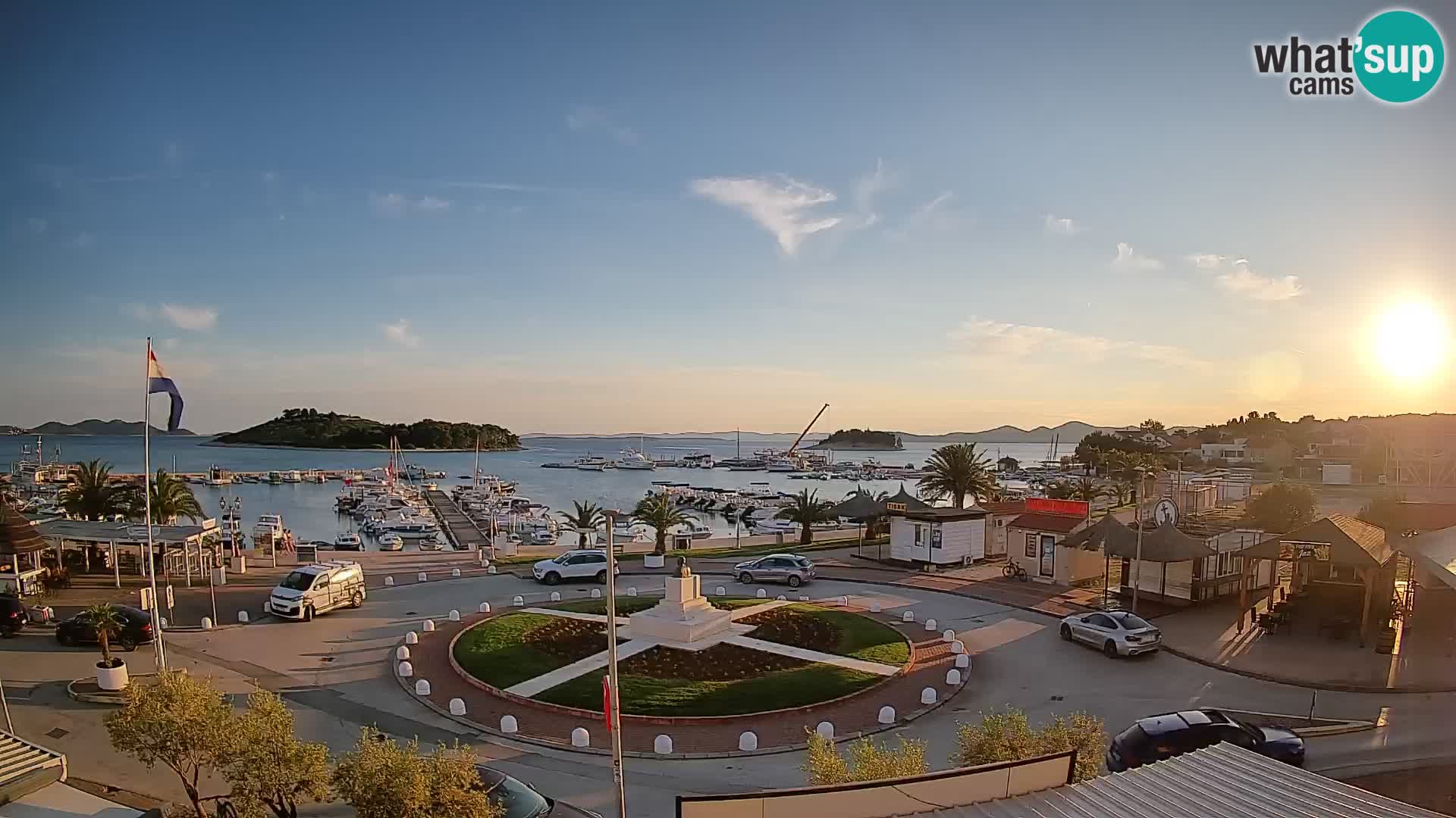 Pakoštane – Blick von der Villa Ljubica