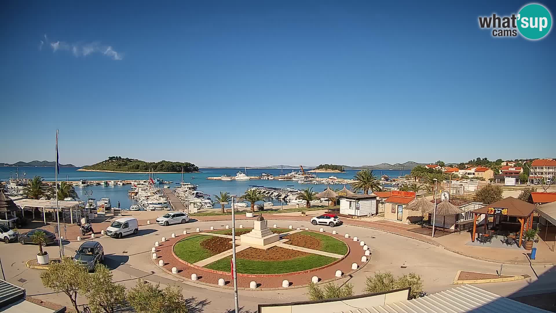 Pakoštane – Pogled iz Vile Ljubica