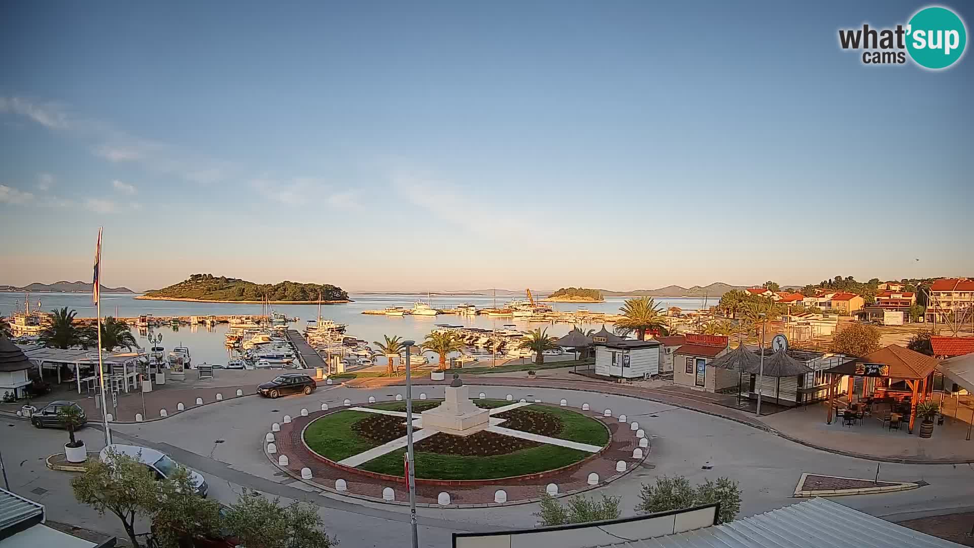 Pakoštane – Blick von der Villa Ljubica