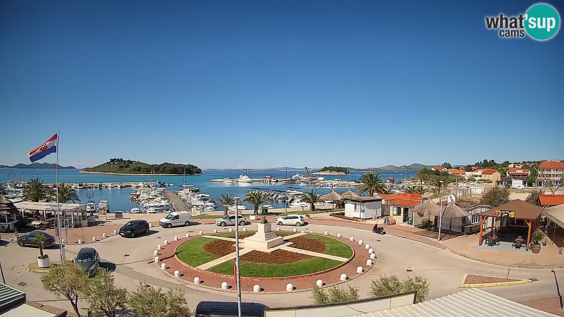 Pakoštane – Pogled iz Vile Ljubica