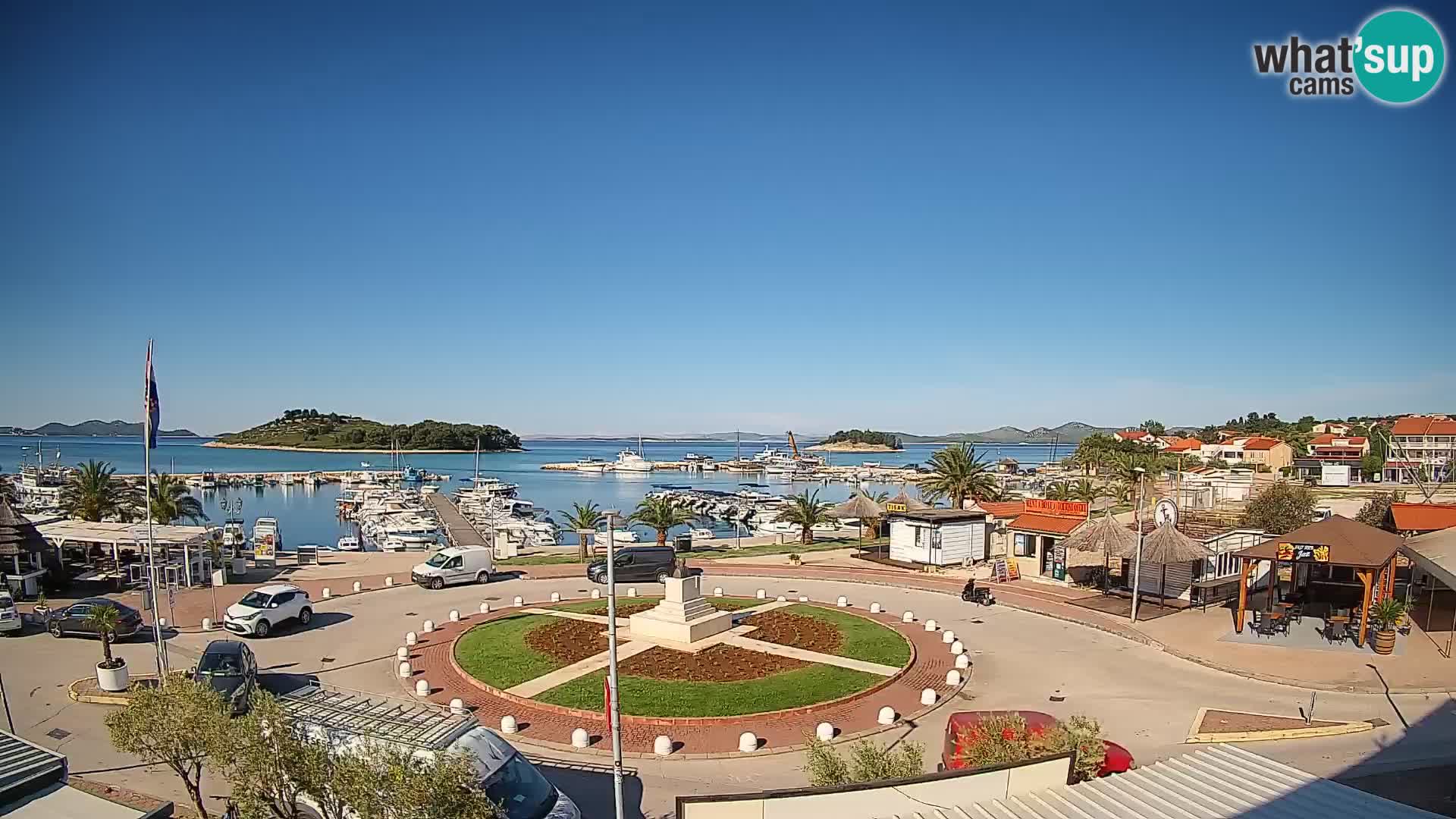 Pakoštane – Blick von der Villa Ljubica