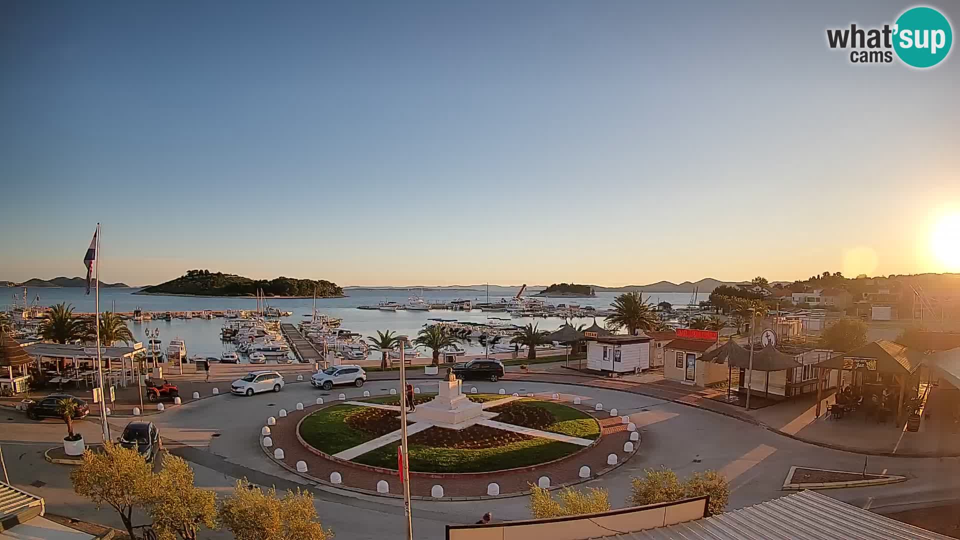 Pakoštane – Vista desde la villa Ljubica