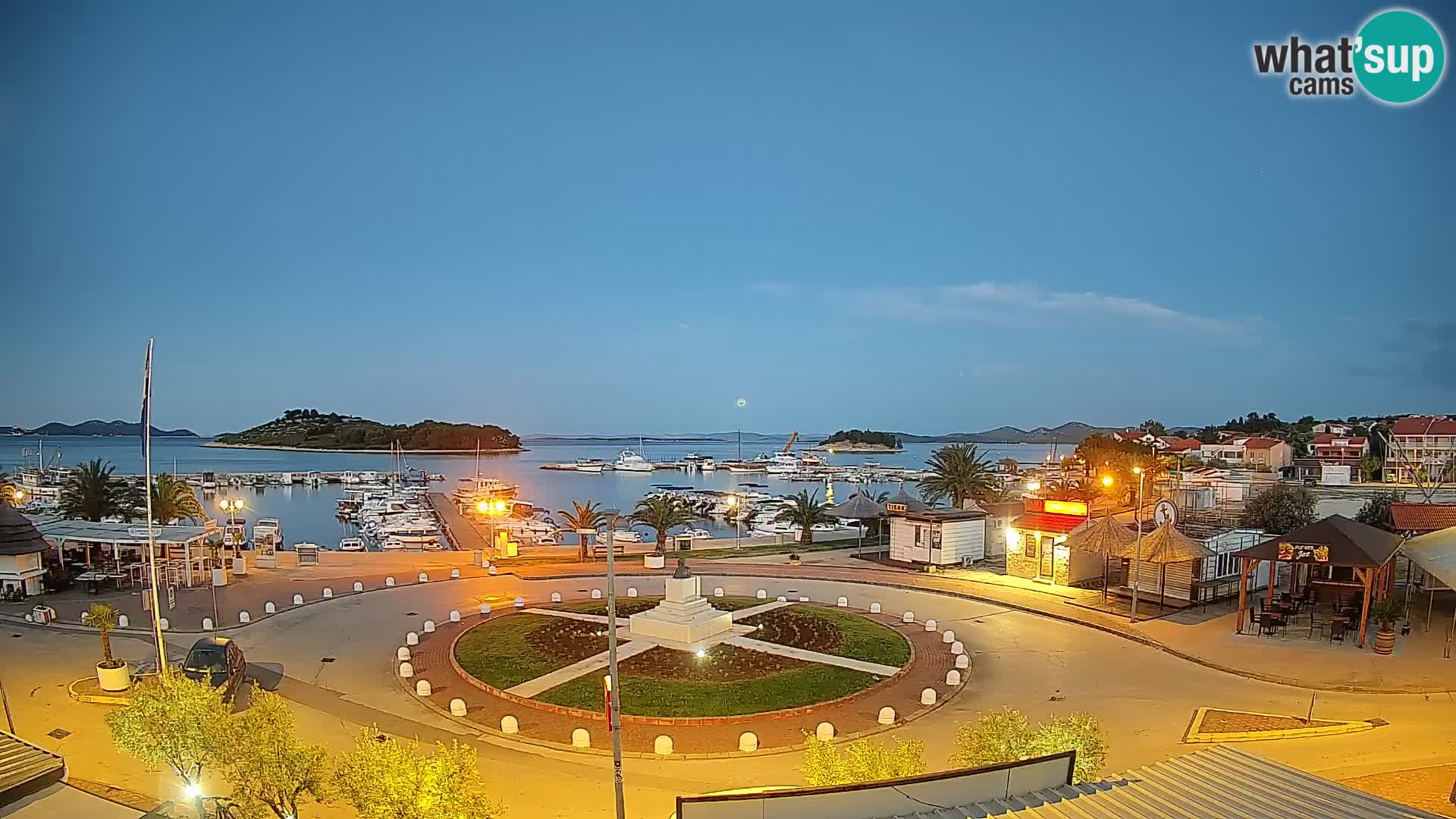 Pakoštane – Pogled iz Vile Ljubica