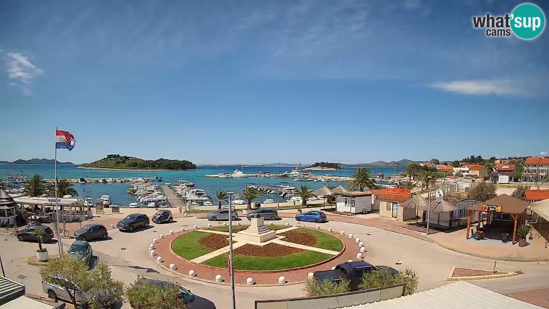 Pakoštane – Pogled iz Vile Ljubica
