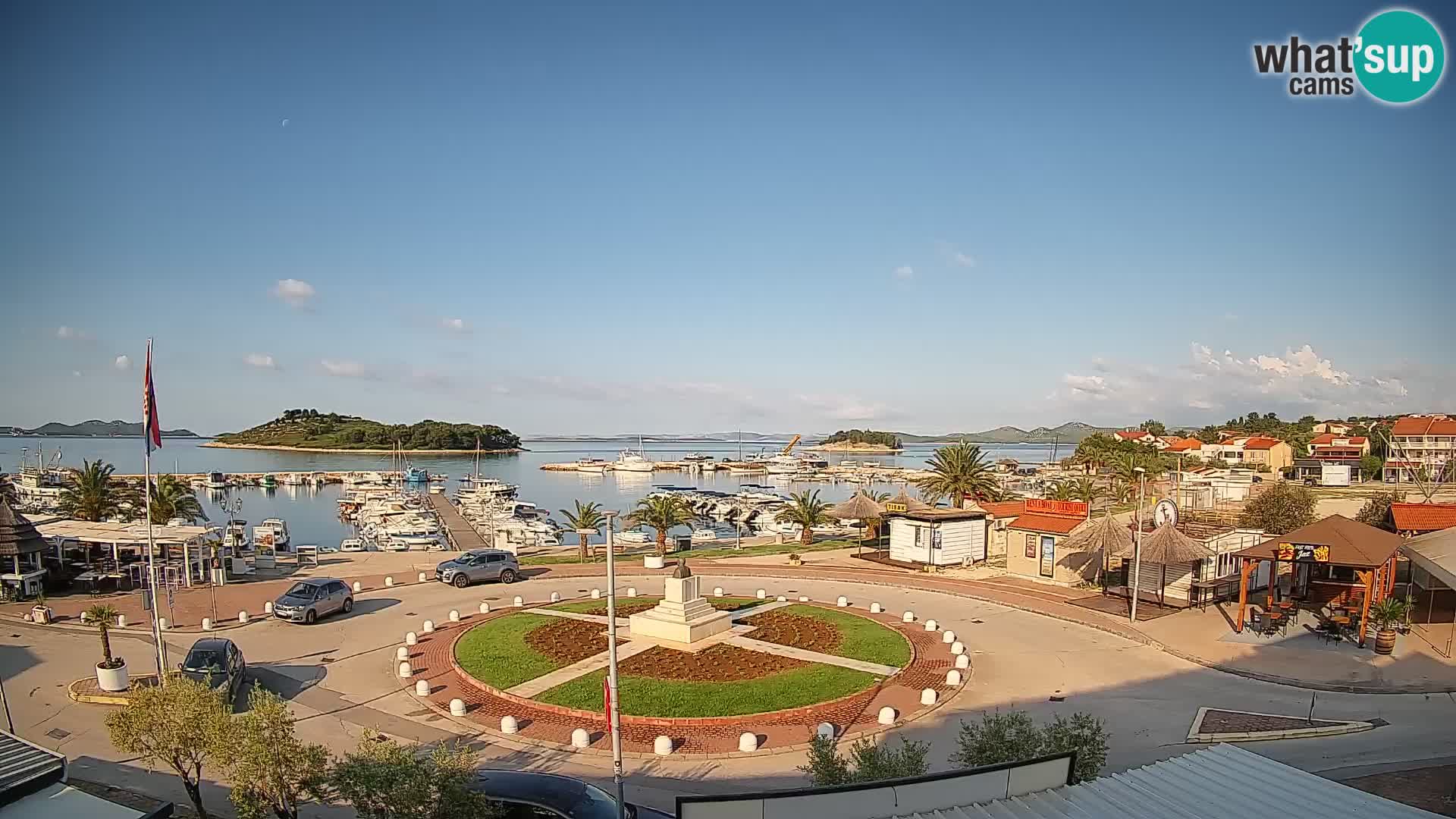 Pakoštane – Blick von der Villa Ljubica