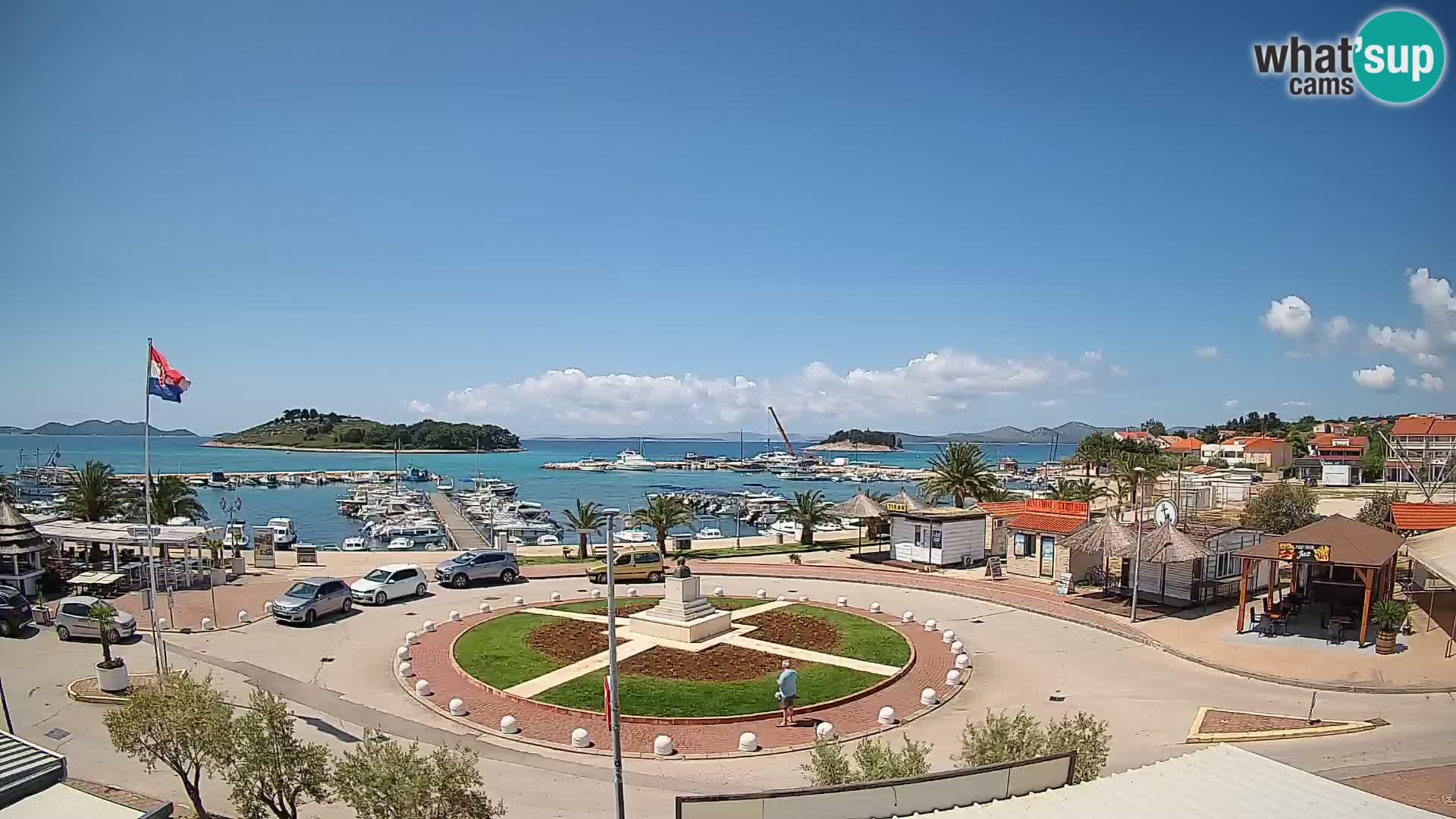 Pakoštane – Vista desde la villa Ljubica