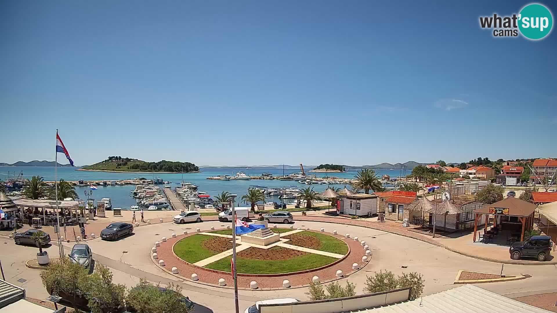 Pakoštane – Pogled iz Vile Ljubica