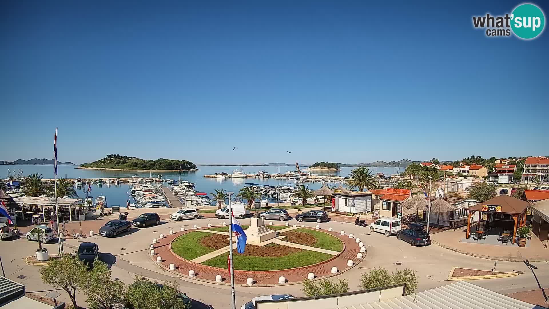 Pakoštane – Pogled iz Vile Ljubica