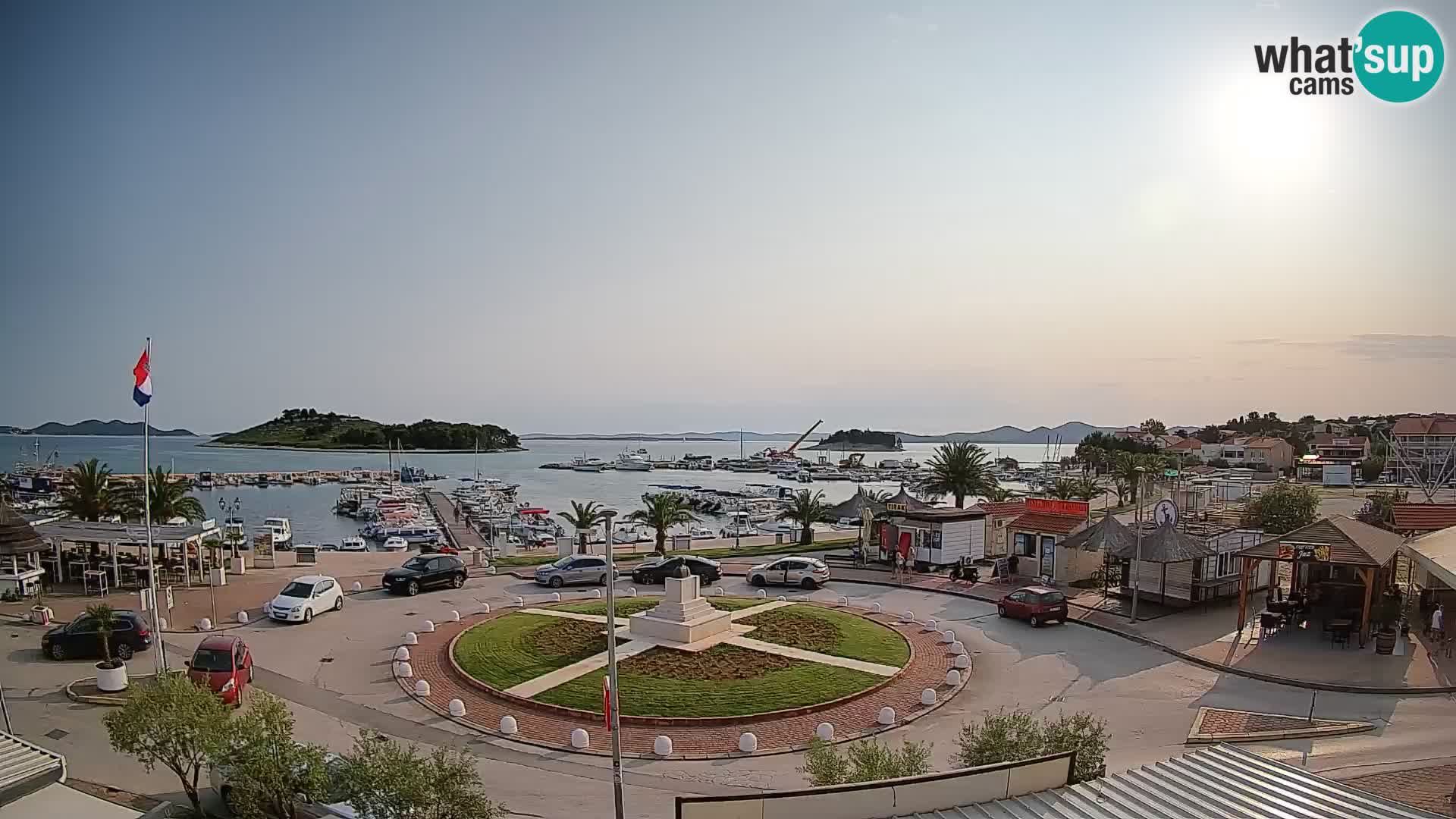 Pakoštane – Pogled iz Vile Ljubica