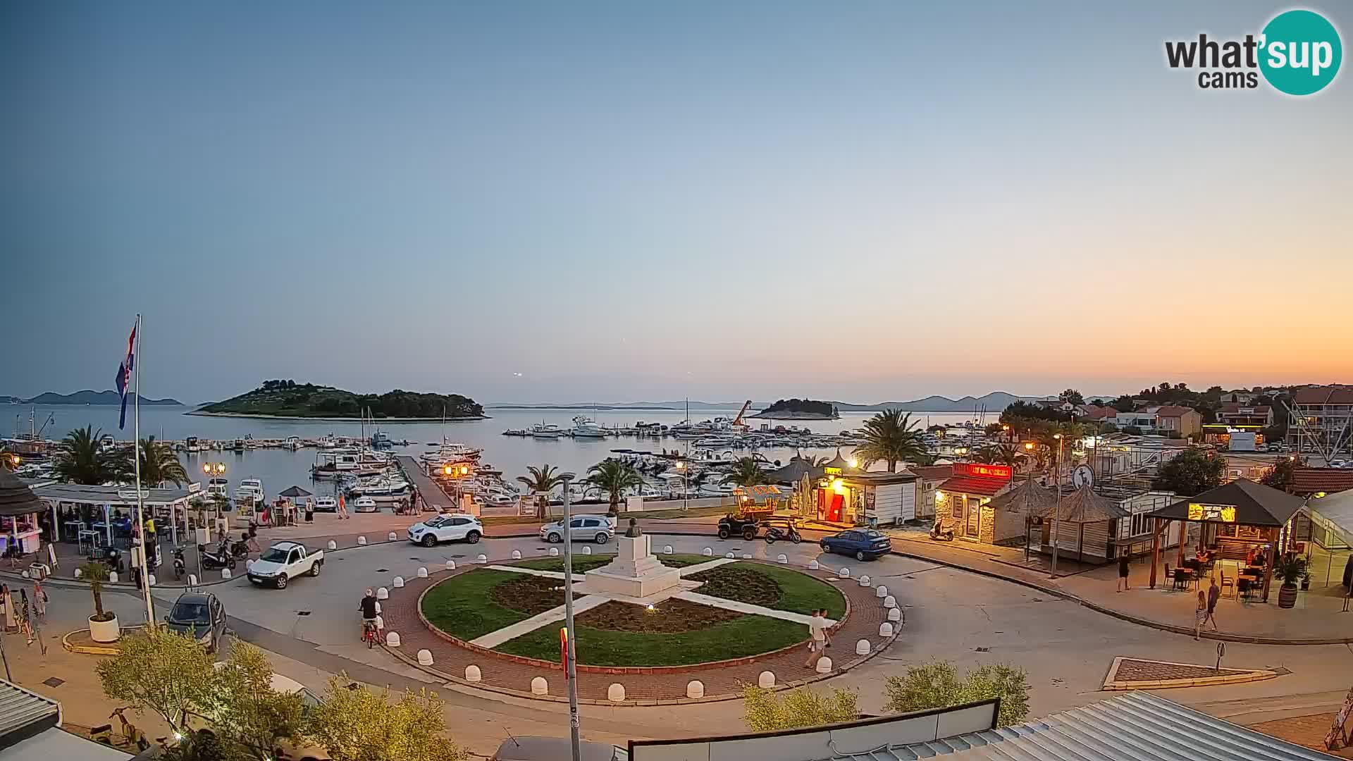 Pakoštane – Blick von der Villa Ljubica