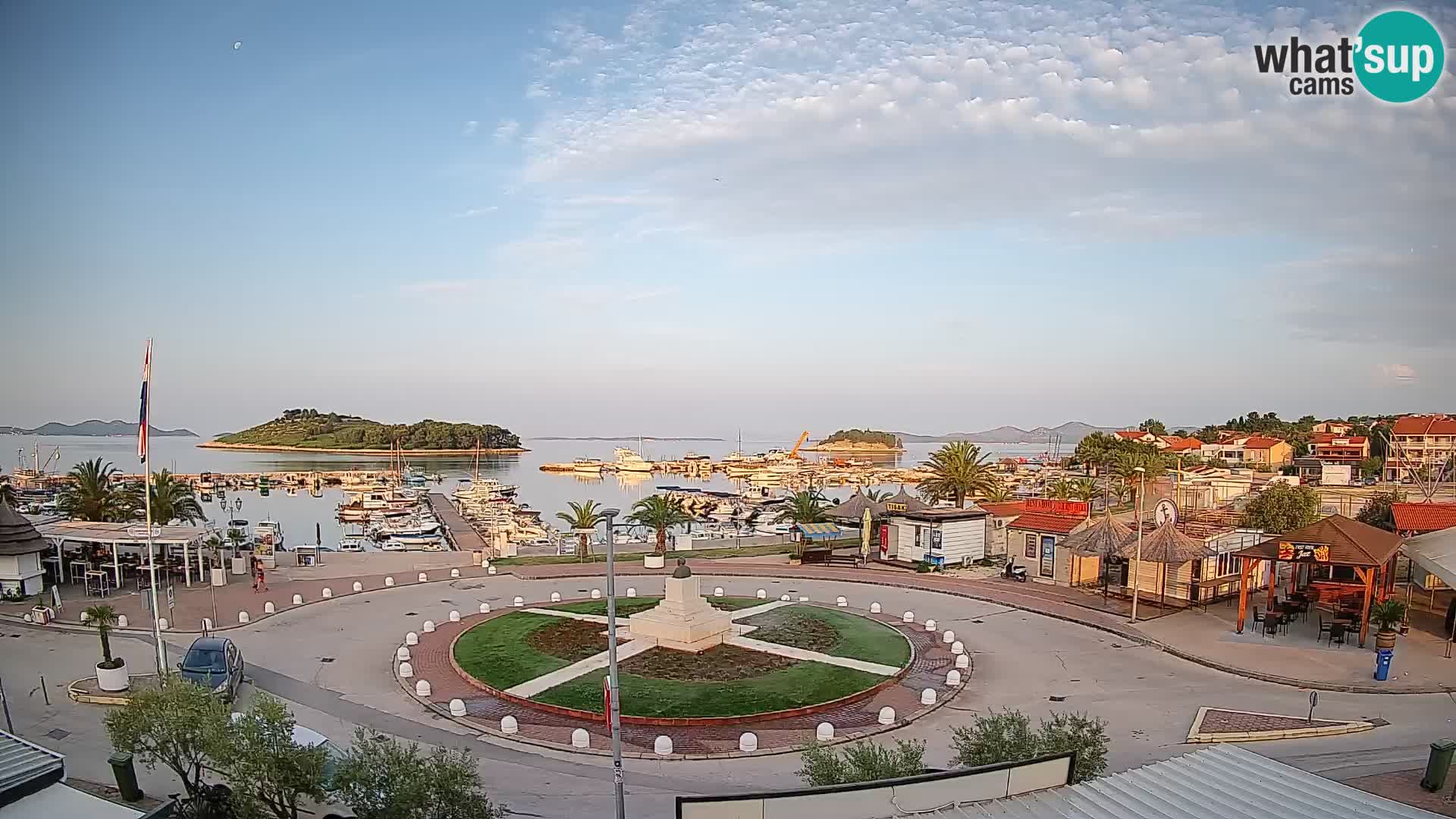 Pakoštane – Pogled iz Vile Ljubica