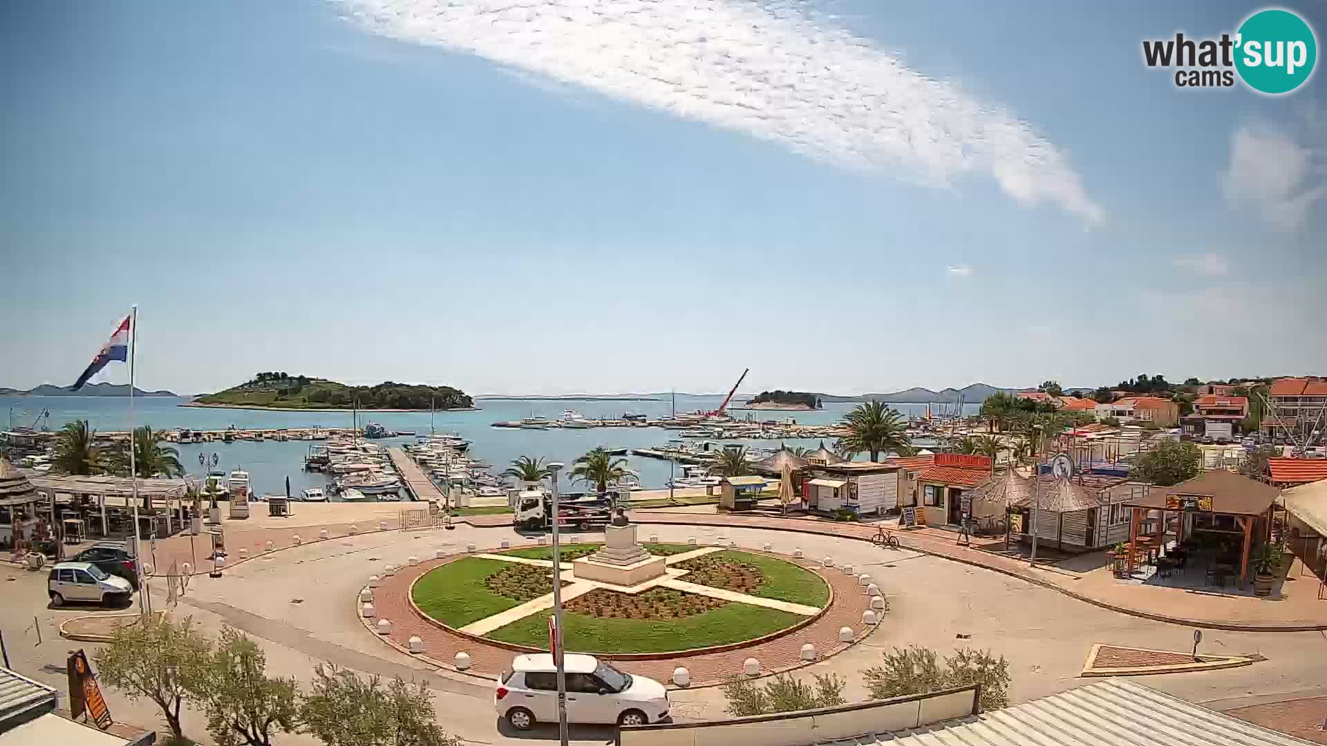 Pakoštane – Vista desde la villa Ljubica