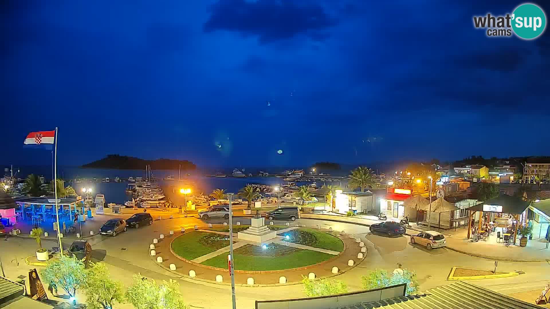 Pakoštane – Pogled iz Vile Ljubica