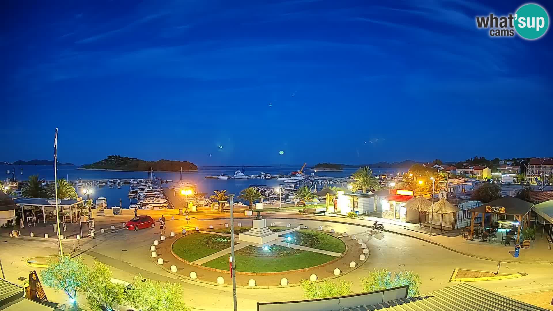 Pakoštane – Pogled iz Vile Ljubica