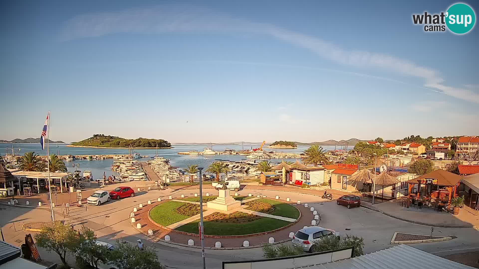 Pakoštane – Vista desde la villa Ljubica