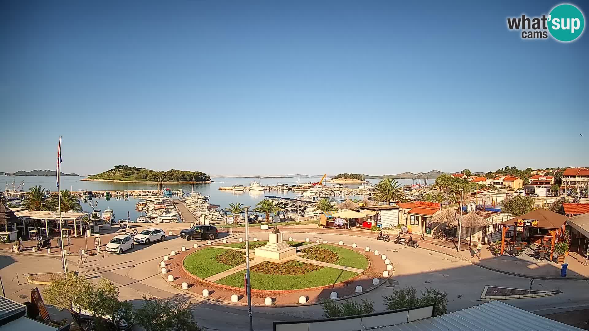 Pakoštane – Vista desde la villa Ljubica