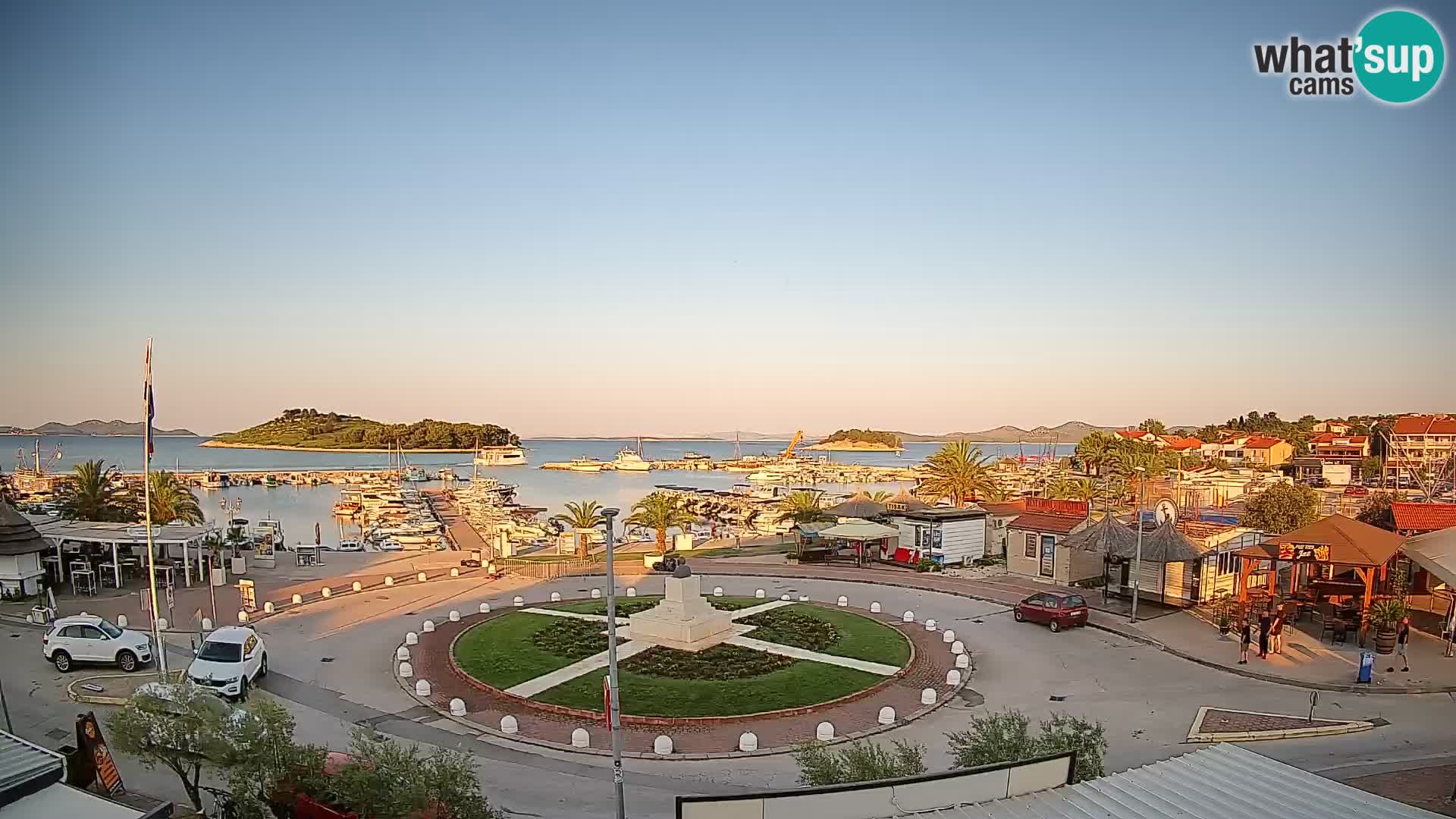 Pakoštane – Vista desde la villa Ljubica