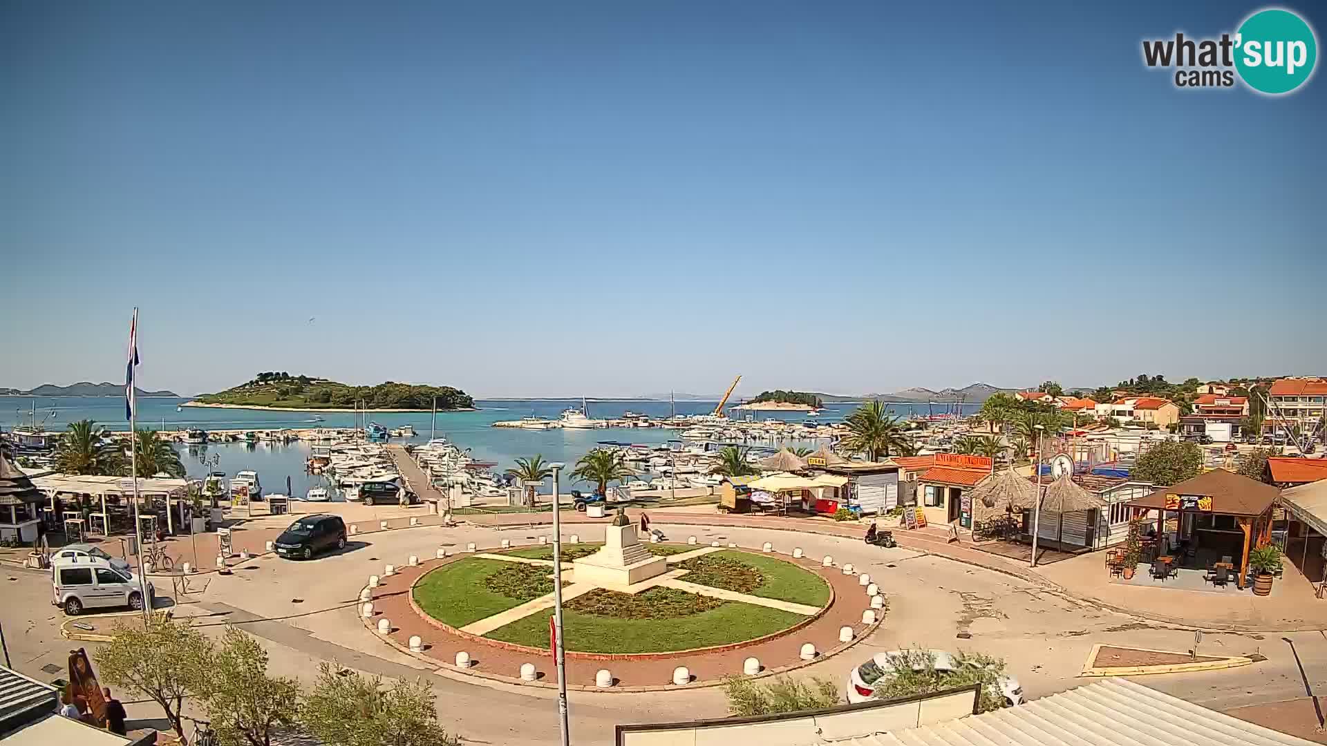 Pakoštane – Vista desde la villa Ljubica
