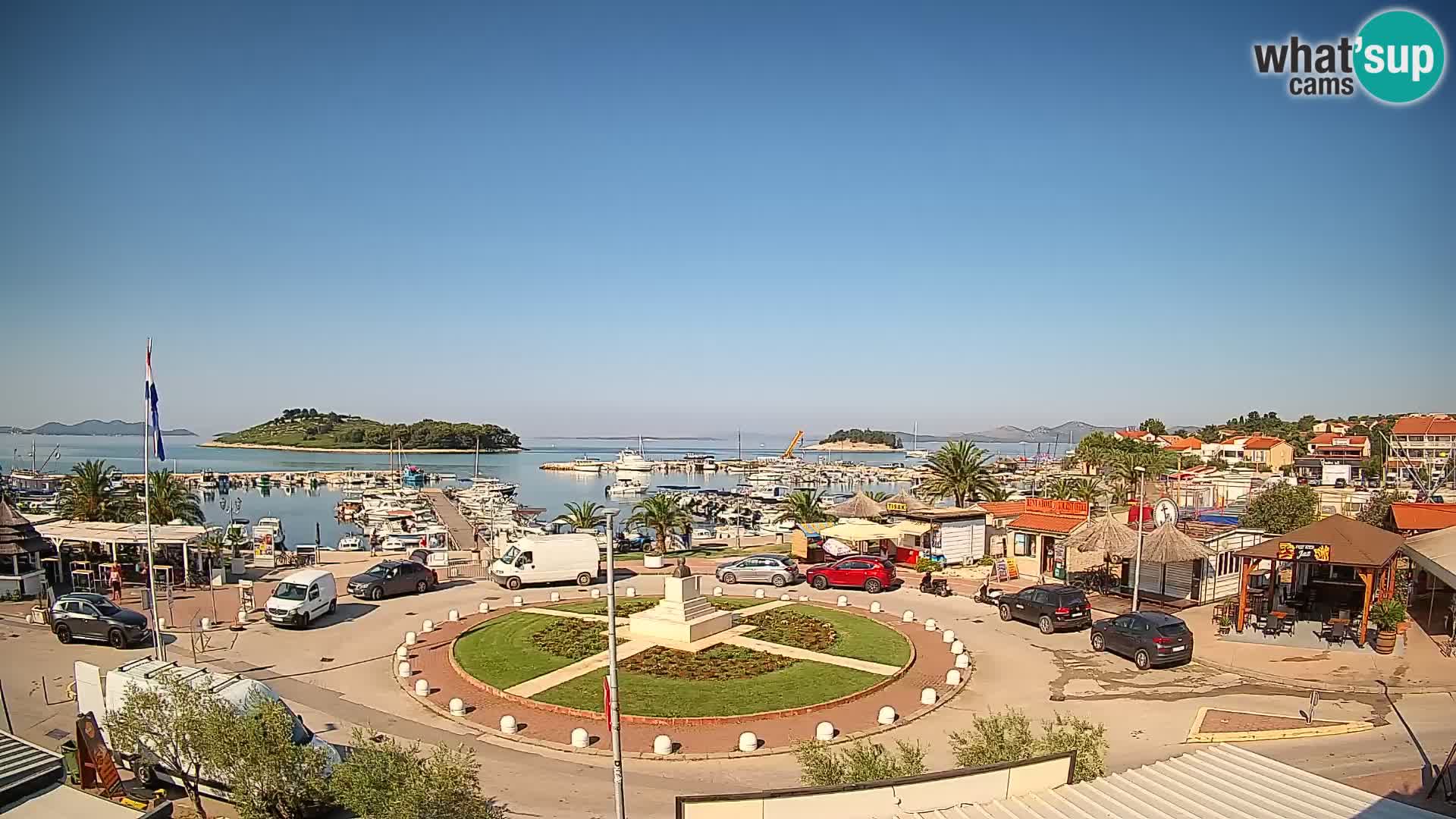 Pakoštane – Vista desde la villa Ljubica