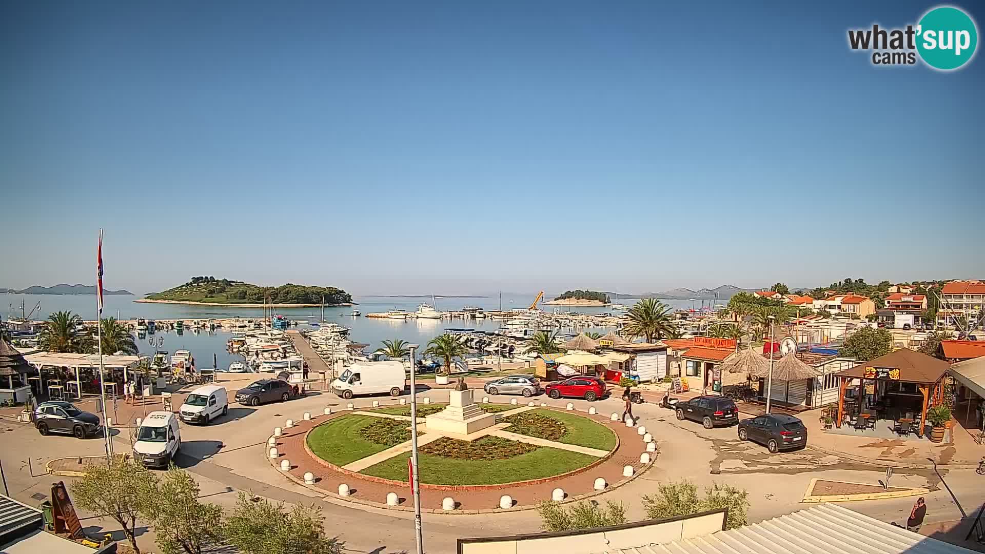 Pakoštane – Pogled iz Vile Ljubica