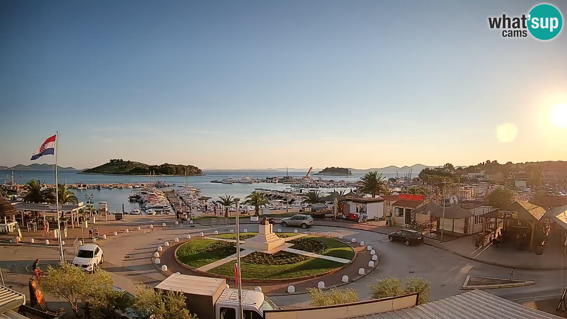Pakoštane – Vista desde la villa Ljubica