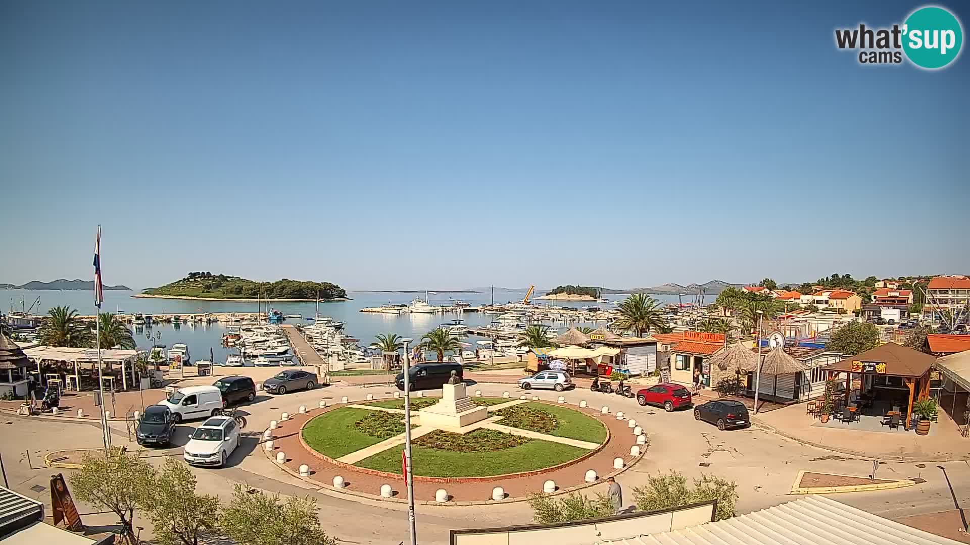 Pakoštane – Pogled iz Vile Ljubica