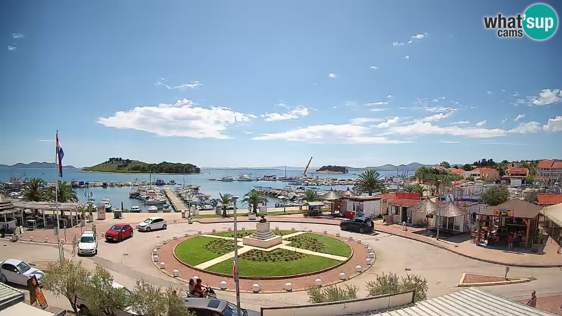 Pakoštane – Pogled iz Vile Ljubica