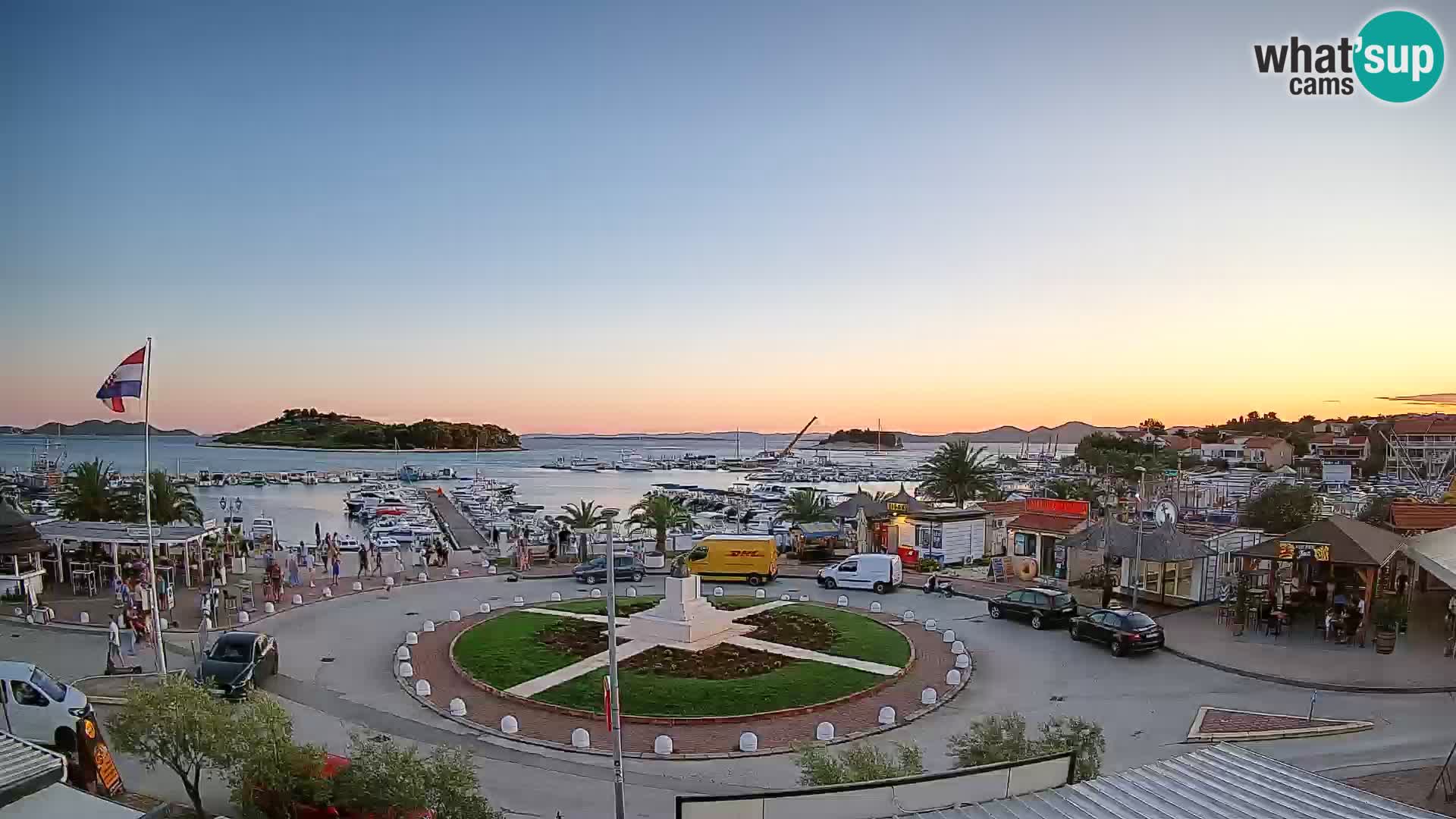 Pakoštane – Pogled iz Vile Ljubica