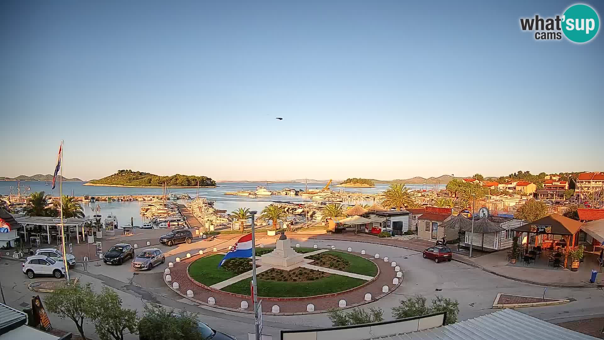 Pakoštane – Blick von der Villa Ljubica