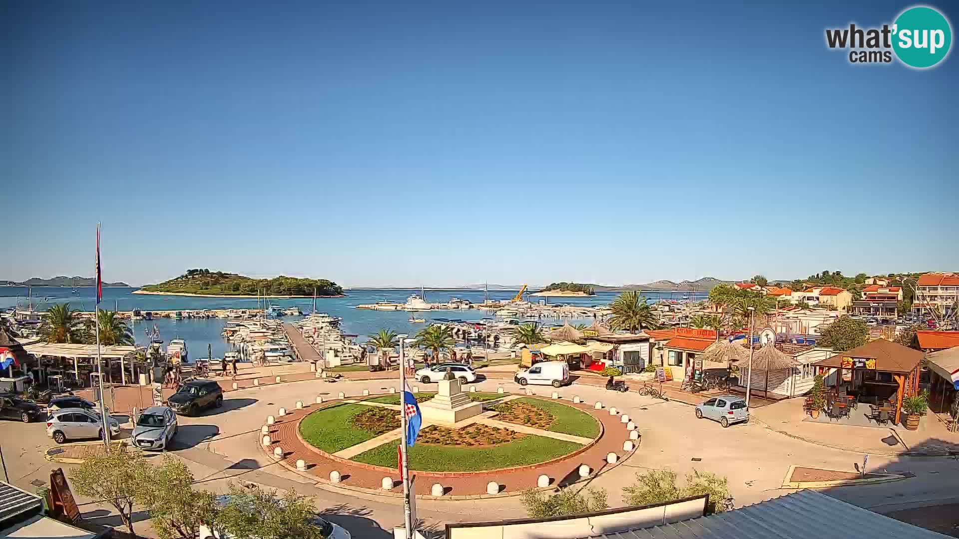 Pakoštane – Blick von der Villa Ljubica