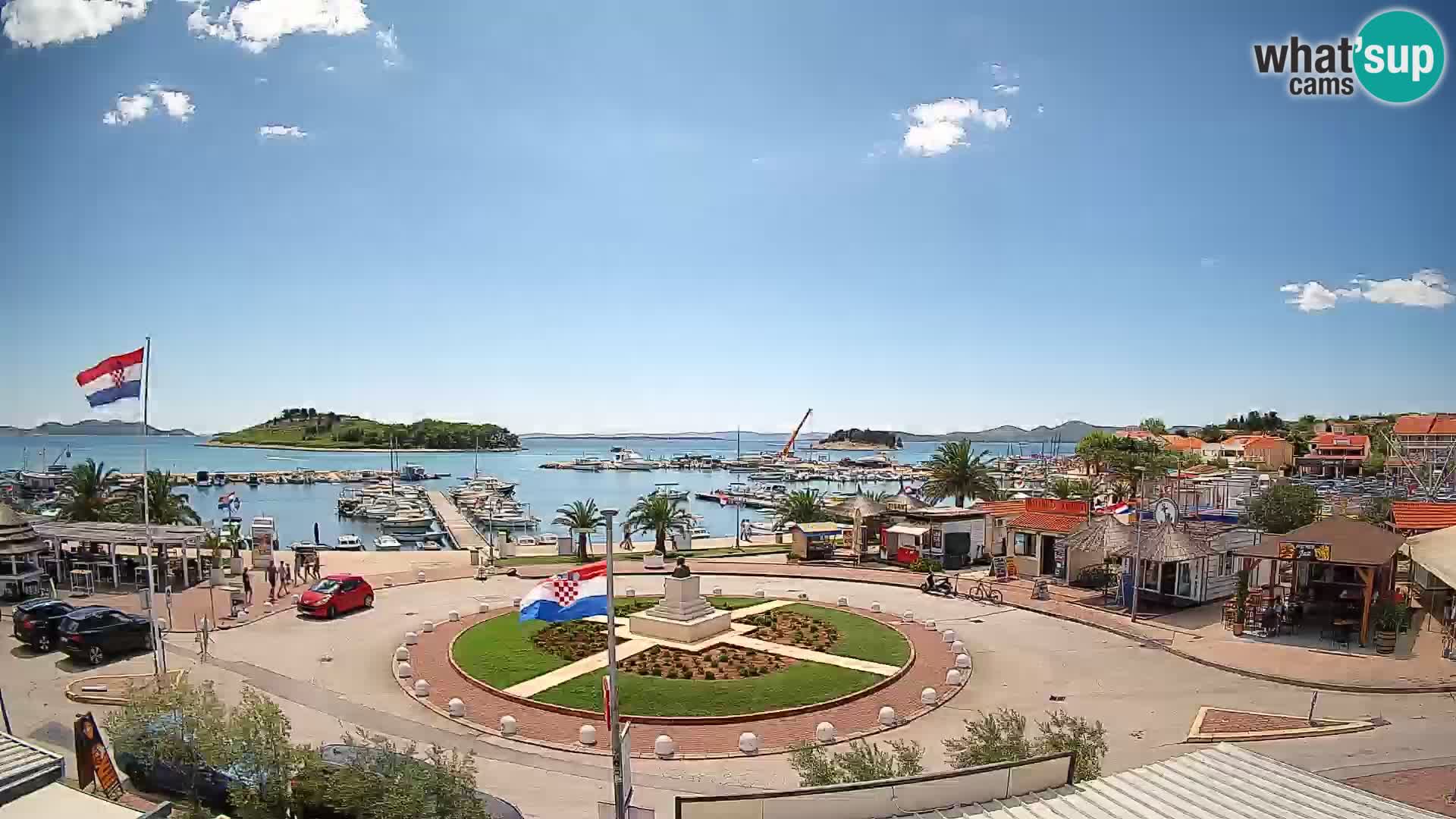 Pakoštane – Pogled iz Vile Ljubica