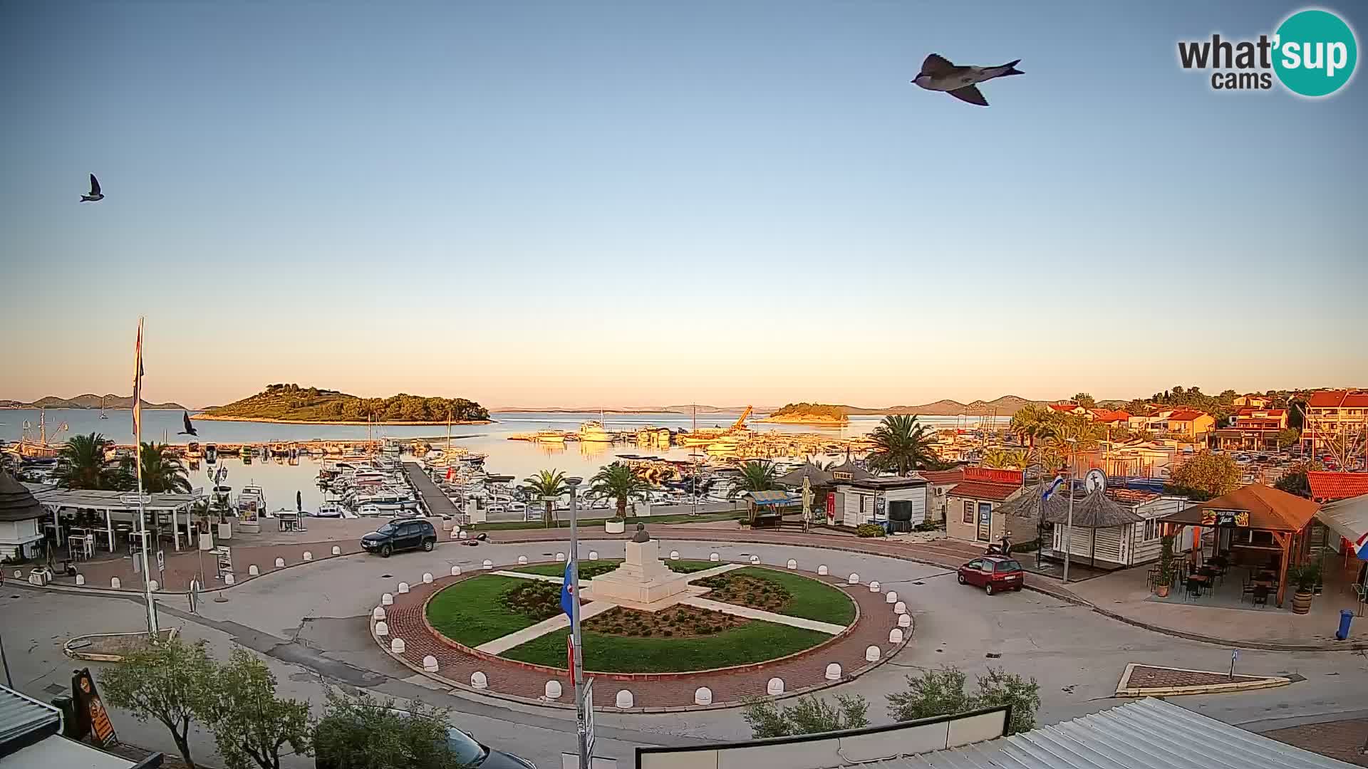 Pakoštane – Vista desde la villa Ljubica