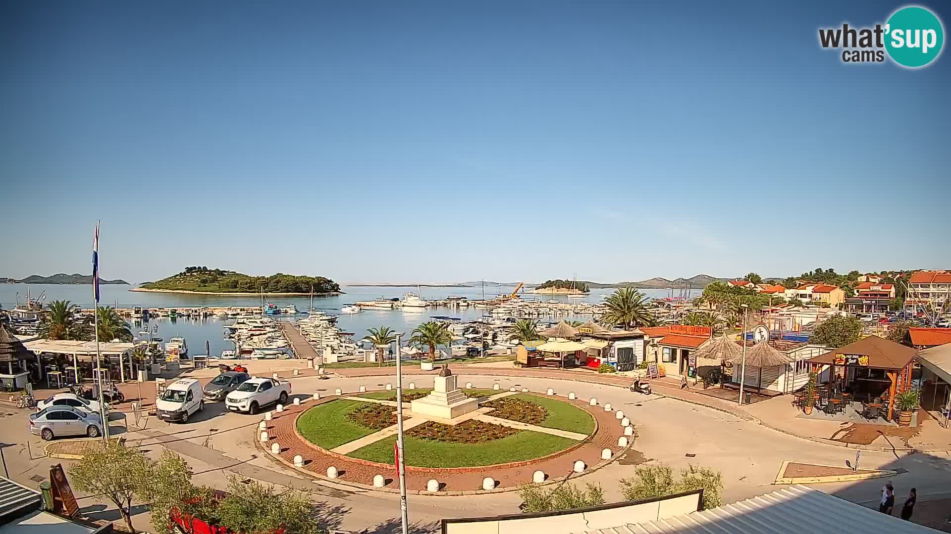 Pakoštane – Blick von der Villa Ljubica