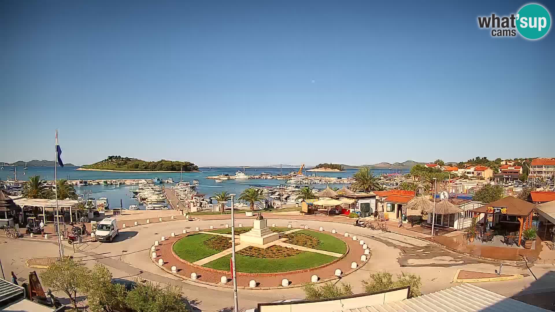 Pakoštane – Blick von der Villa Ljubica