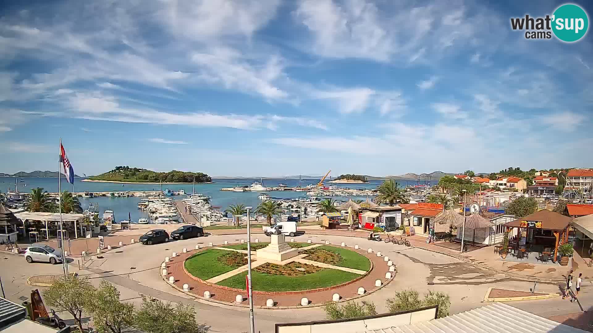 Pakoštane – Vista desde la villa Ljubica