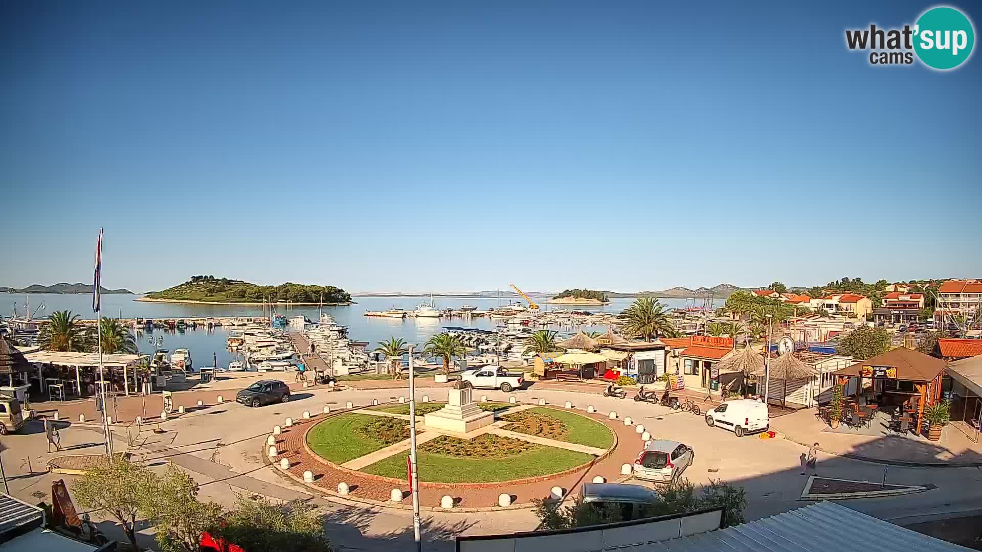 Pakoštane – Blick von der Villa Ljubica