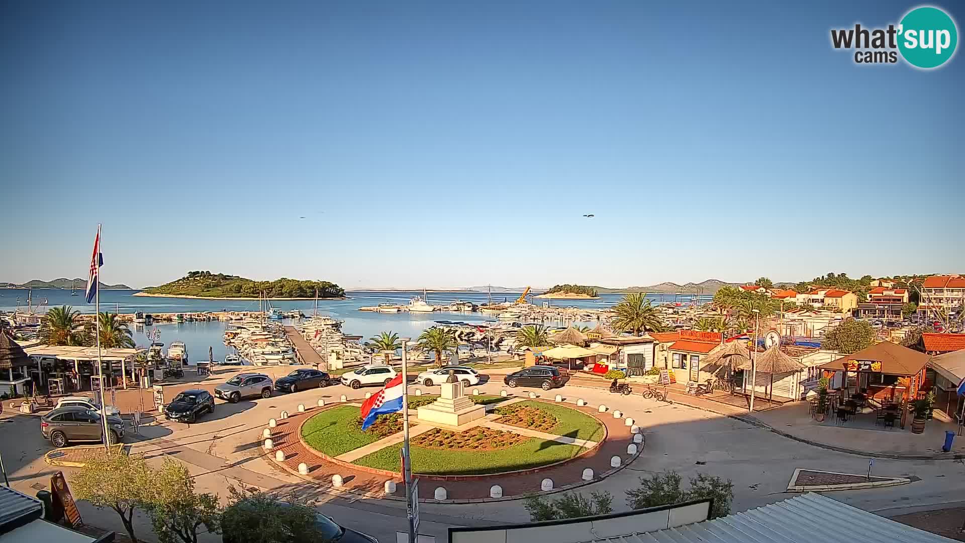 Pakoštane – Vista desde la villa Ljubica