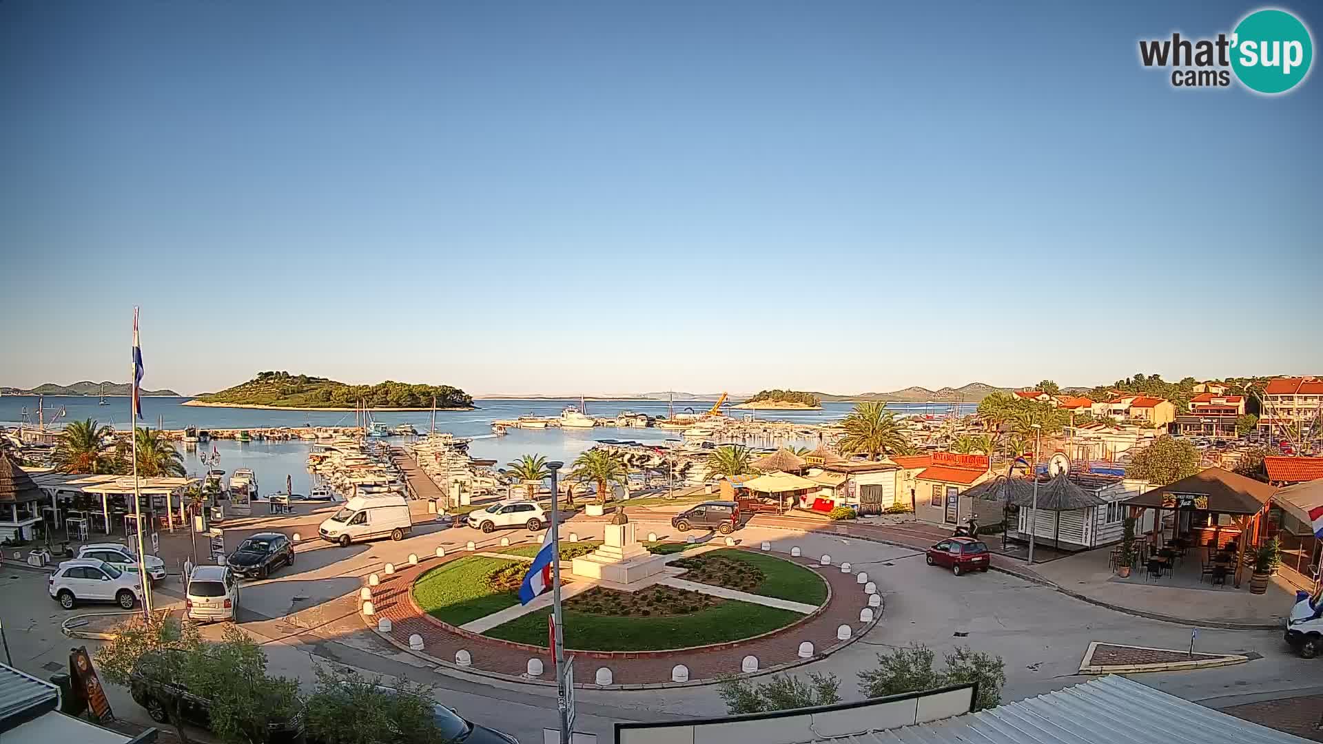 Pakoštane – Blick von der Villa Ljubica