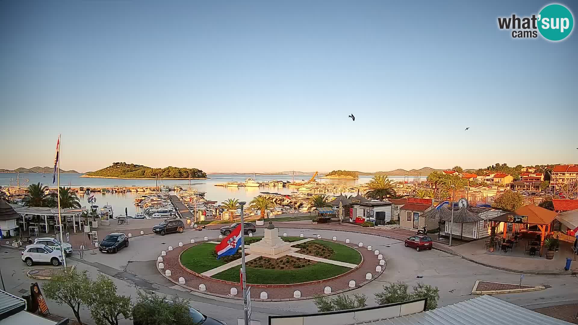 Pakoštane – Vista desde la villa Ljubica
