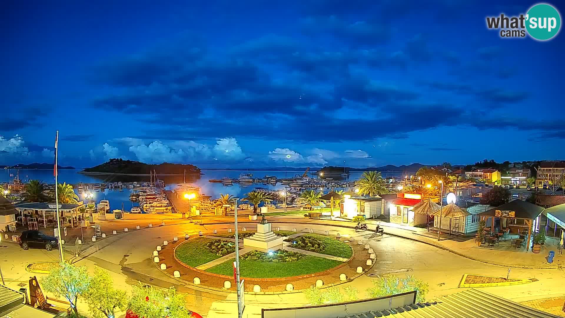 Pakoštane – Blick von der Villa Ljubica