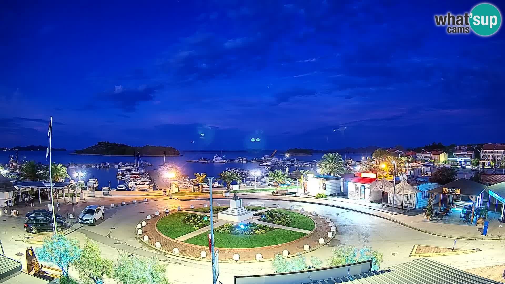 Pakoštane – Pogled iz Vile Ljubica