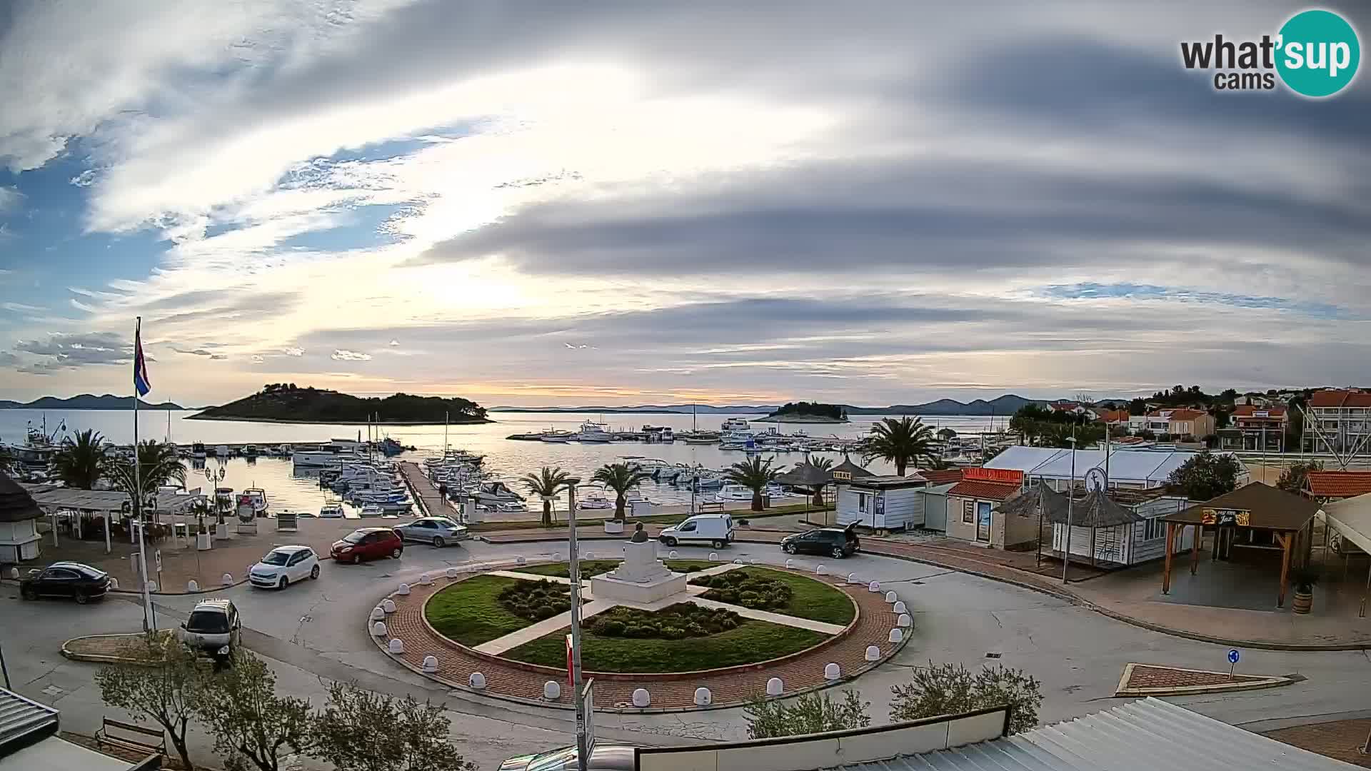 Pakoštane – Pogled iz Vile Ljubica