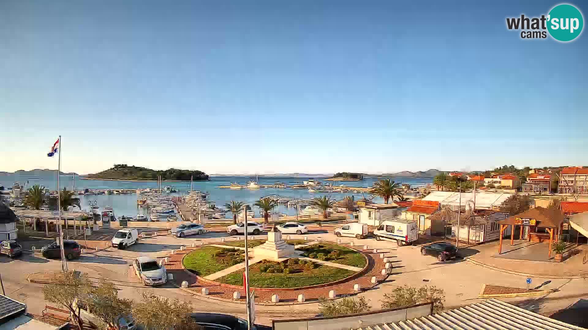 Pakoštane – Vista desde la villa Ljubica